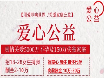 麻江捐卵助孕生子 爱心志愿者招募